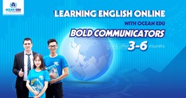 LEARNING ENGLISH ONLINE WITH OCEAN EDU - BOLD COMMUNICATORS ONLY AFTER 3-6 MONTHS