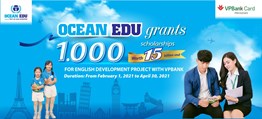 OCEAN EDU GRANTS 1000 SCHOLARSHIPS WORTH15 BILLION VND  FOR ENGLISH DEVELOPMENT PROJECT WITH VPBANK